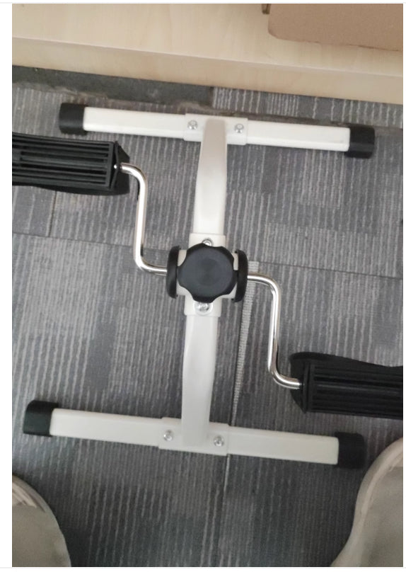 Exercise mini Pedal machine, Mini Bike Under Desk, Pedal Exerciser for Legs & Arms, Home Gym Cycle